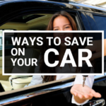 Ways to save on your car graphic