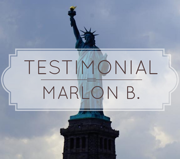 Testimonial by Marlon B image