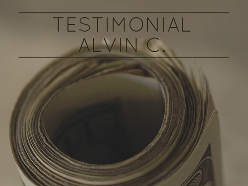 Testimonial by Alvin C image