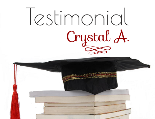 Testimonial by Crystal A image